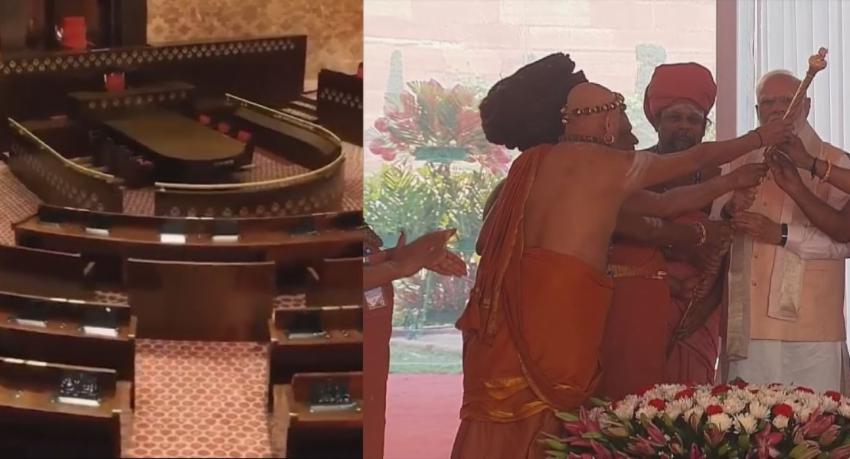 இந்தியாவின் புதிய பாராளுமன்றம் திறந்து வைப்பு